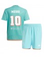 Inter Miami Lionel Messi #10 Tredjedraktsett Barn 2024-25 Korte ermer (+ bukser)